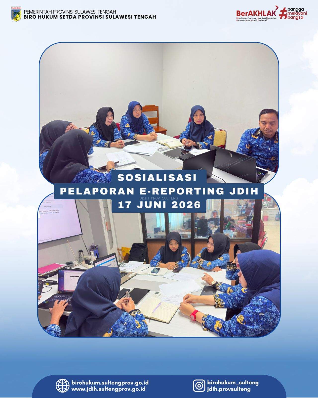 Sosialisasi Pengelolaan Jaringan Dokumentasi dan Informasi Hukum